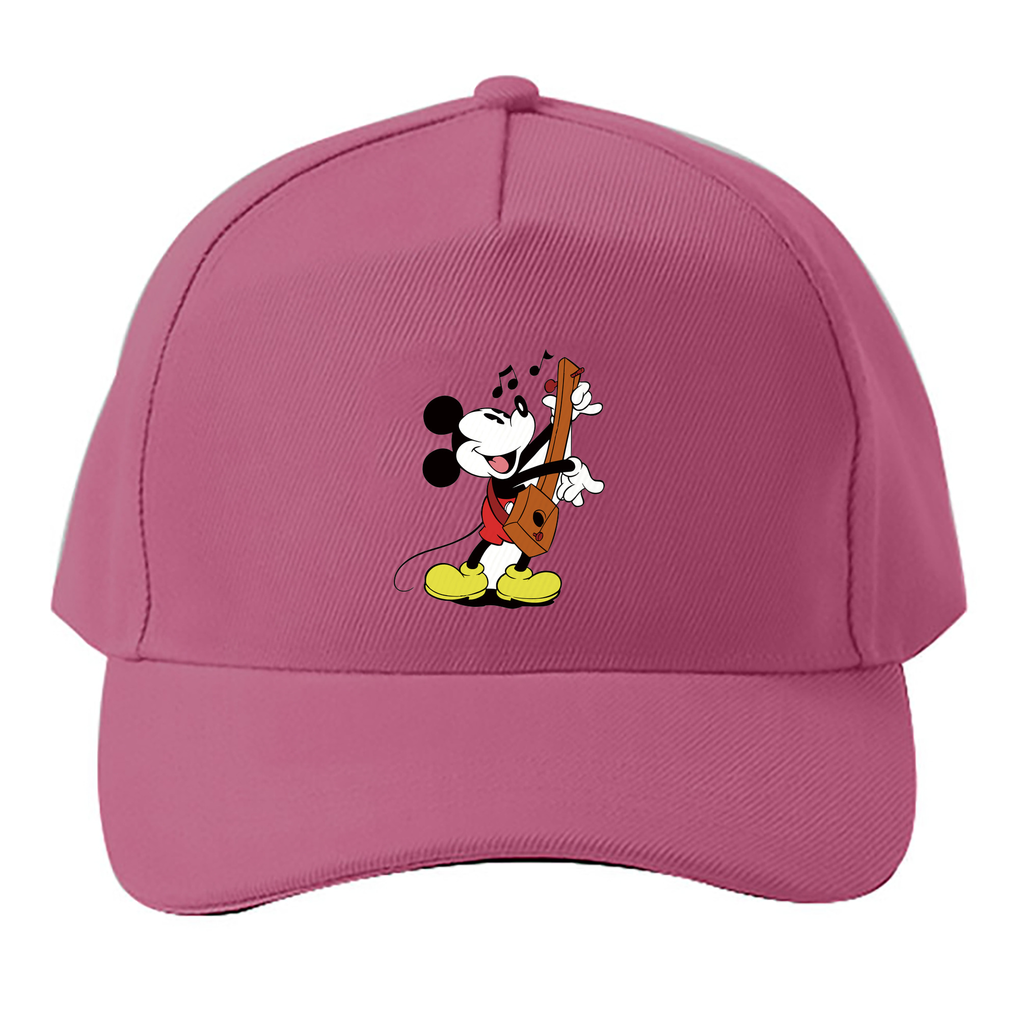 （画像用） ミッキーマウス Mickey Mouse ベースボールキャップ 綿100％ 男女兼用 帽子 スポーツ